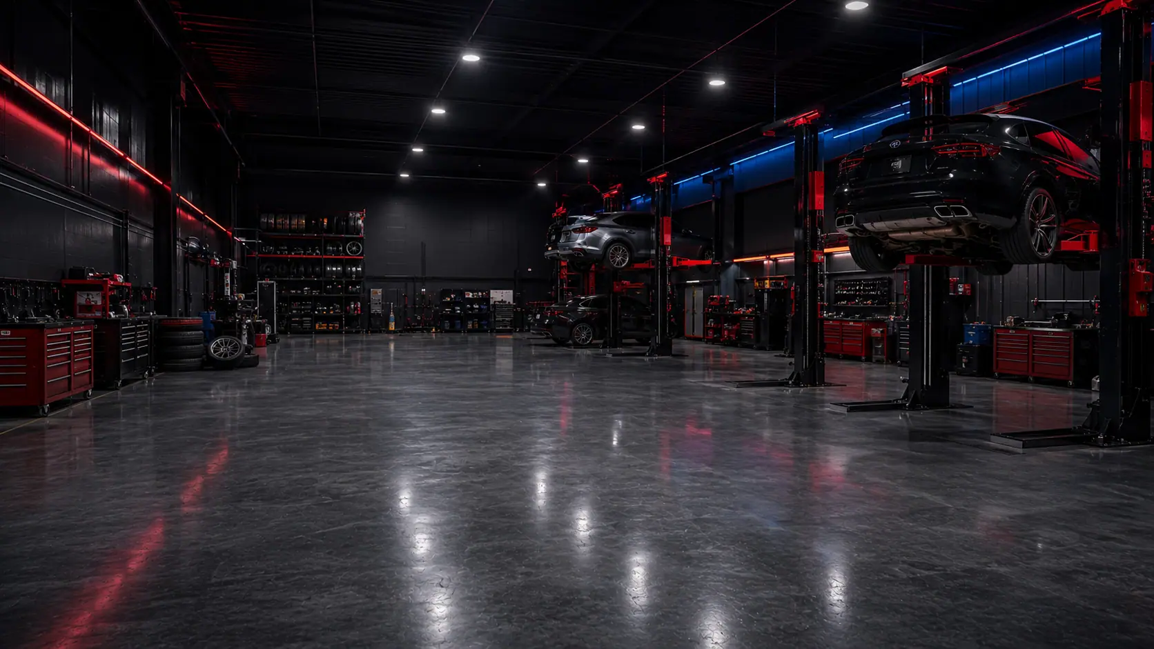 Estrutura da Destak Auto Center